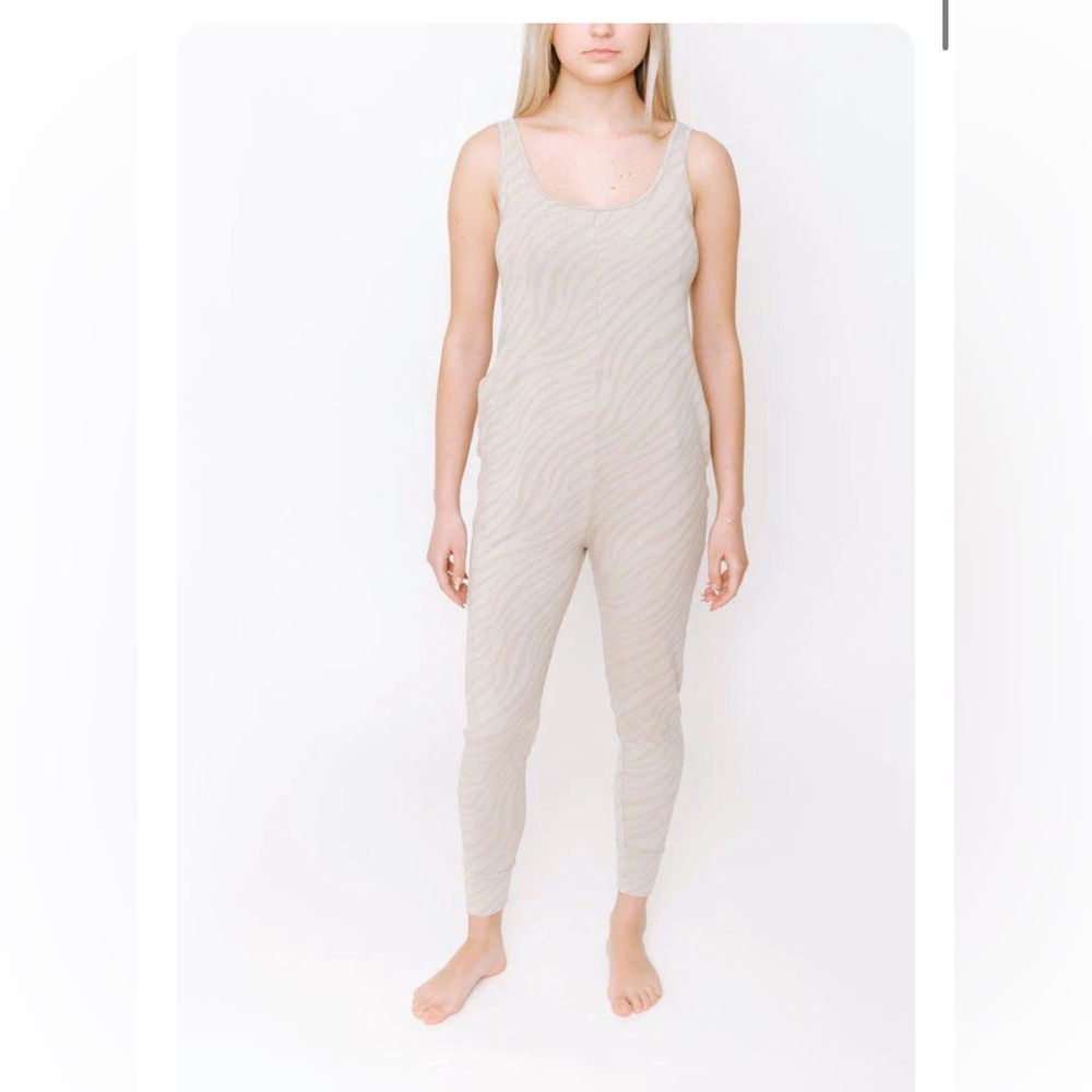 Smash & Tess Tuesday Romper - Tan Tiger size X-Large